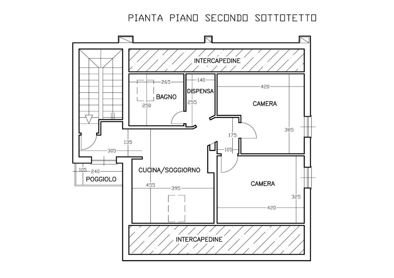 La Mansardina Apartment Vezzi Portio Exterior photo